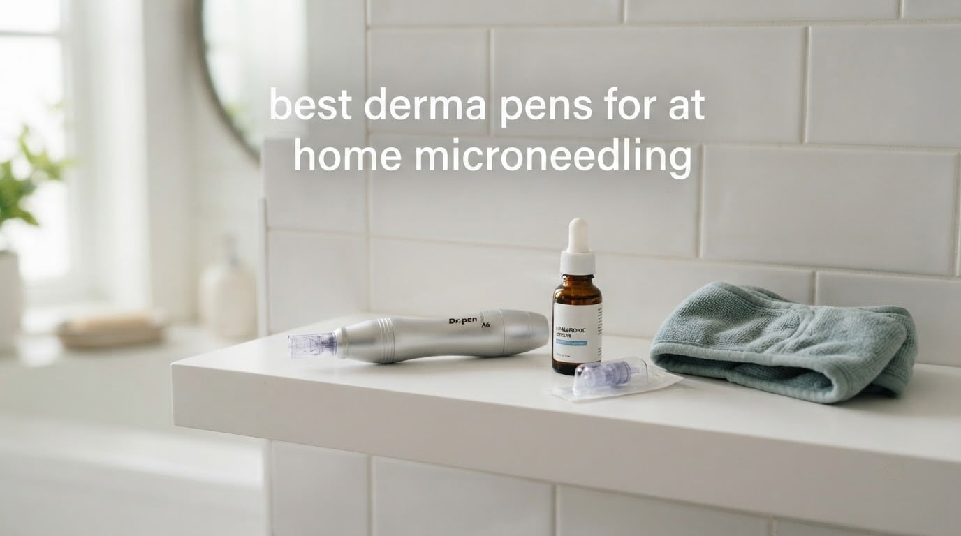 best derma pens for at home microneedling
