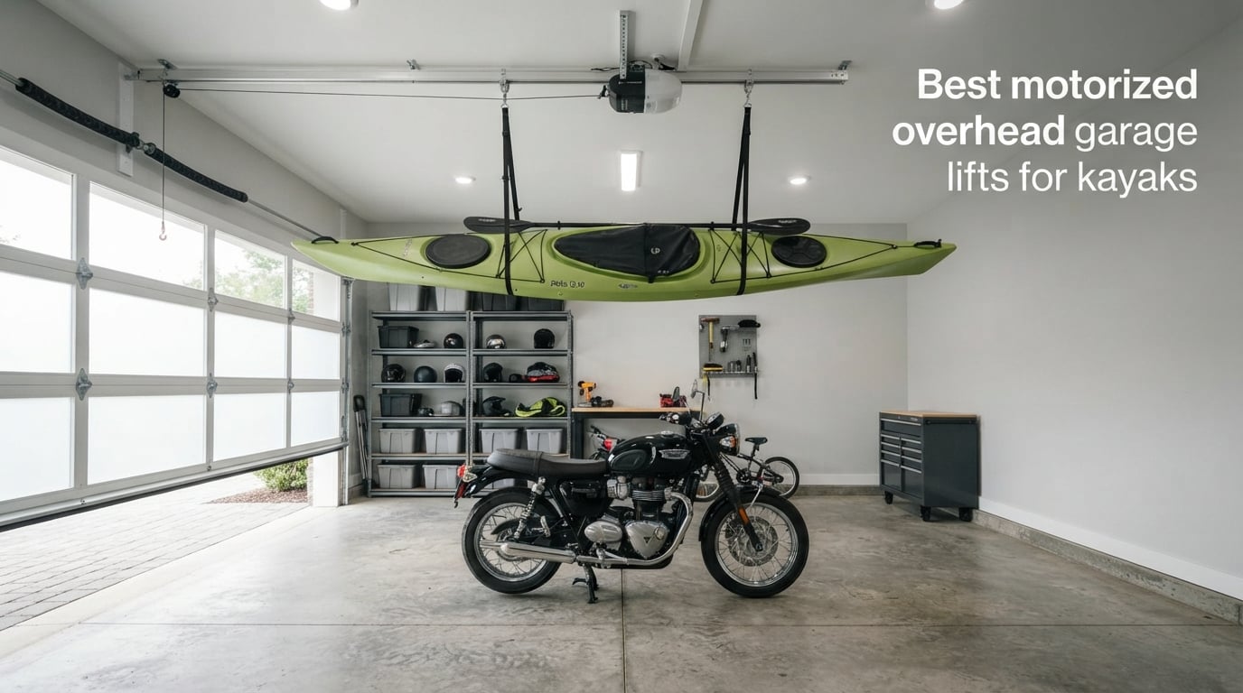 Best motorized overhead garage lifts for kayaks