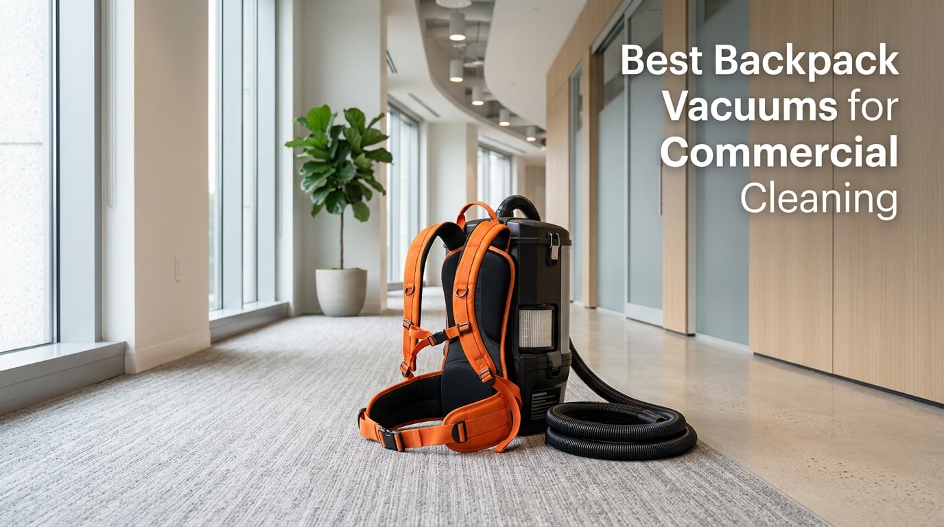 Best Backpack Vacuums for Commercial Cleaning
