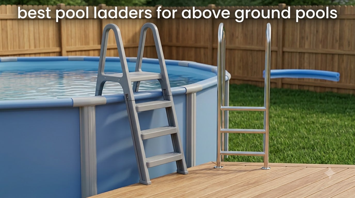 best pool ladders for above ground pools