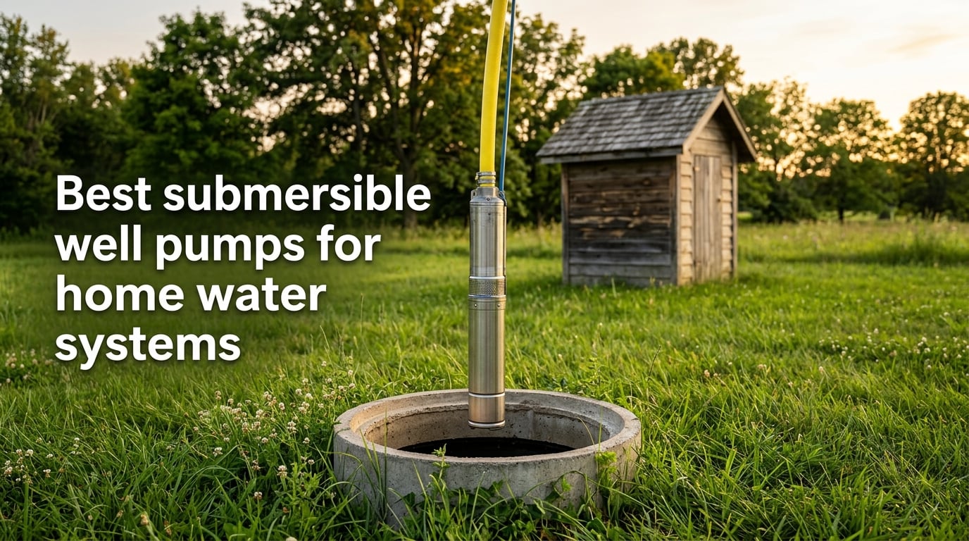 Best submersible well pumps for home water systems