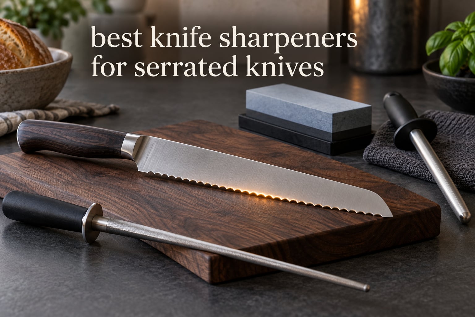 best knife sharpeners for serrated knives