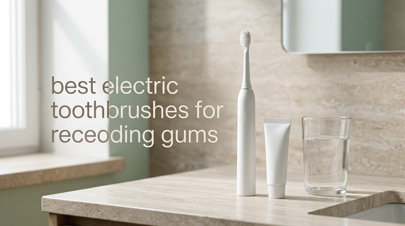 best electric toothbrushes for receding gums