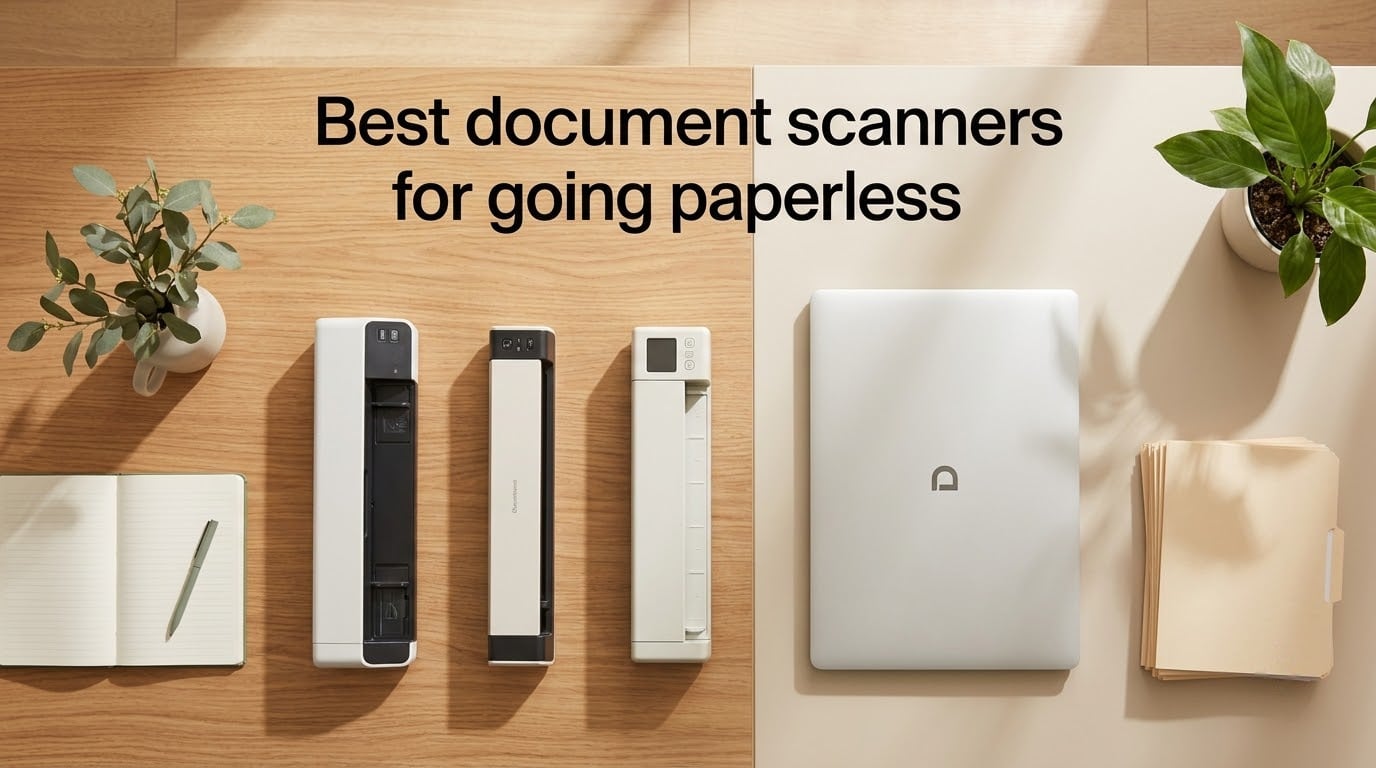 Best document scanners for going paperless