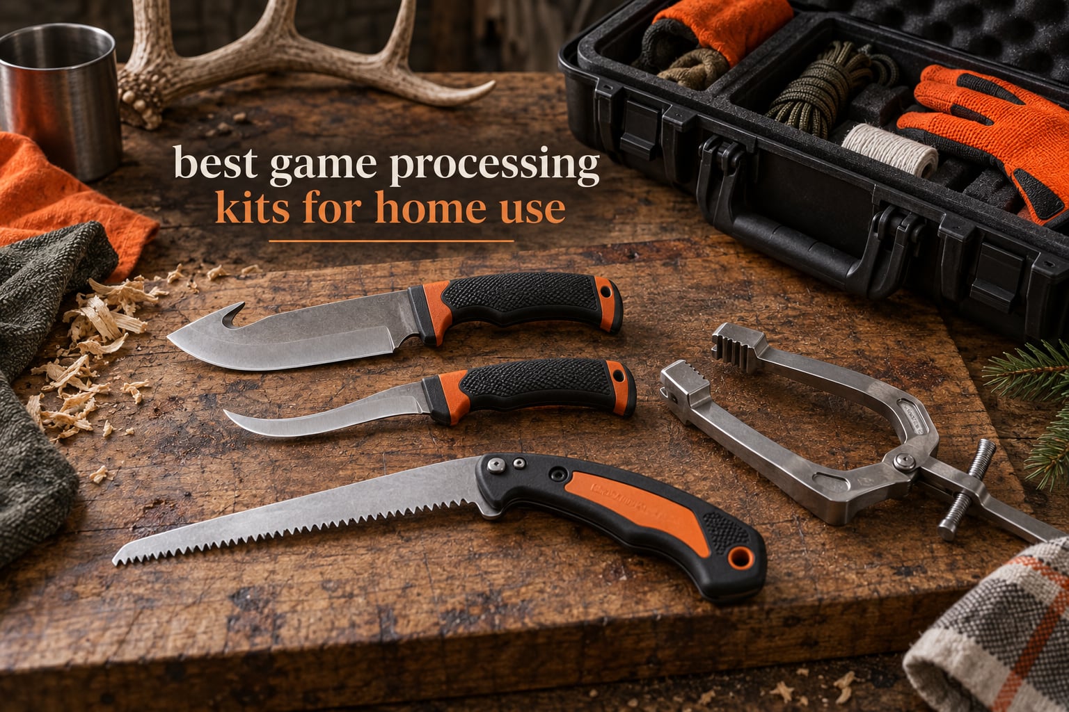 best game processing kits for home use