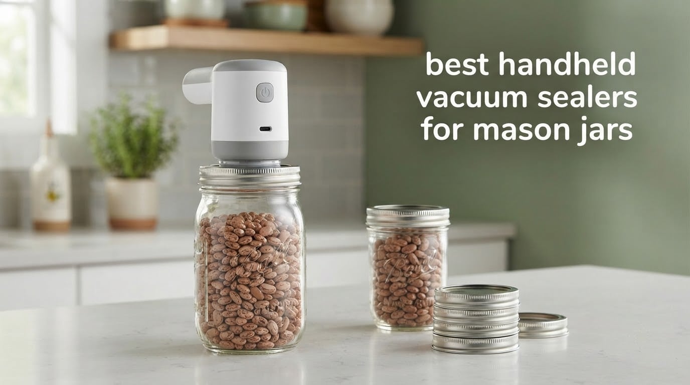 best handheld vacuum sealers for mason jars