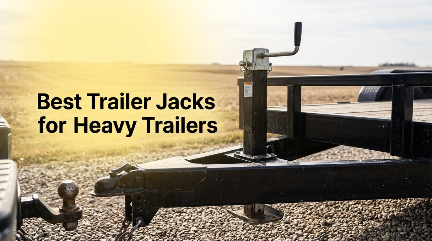 Best Trailer Jacks for Heavy Trailers