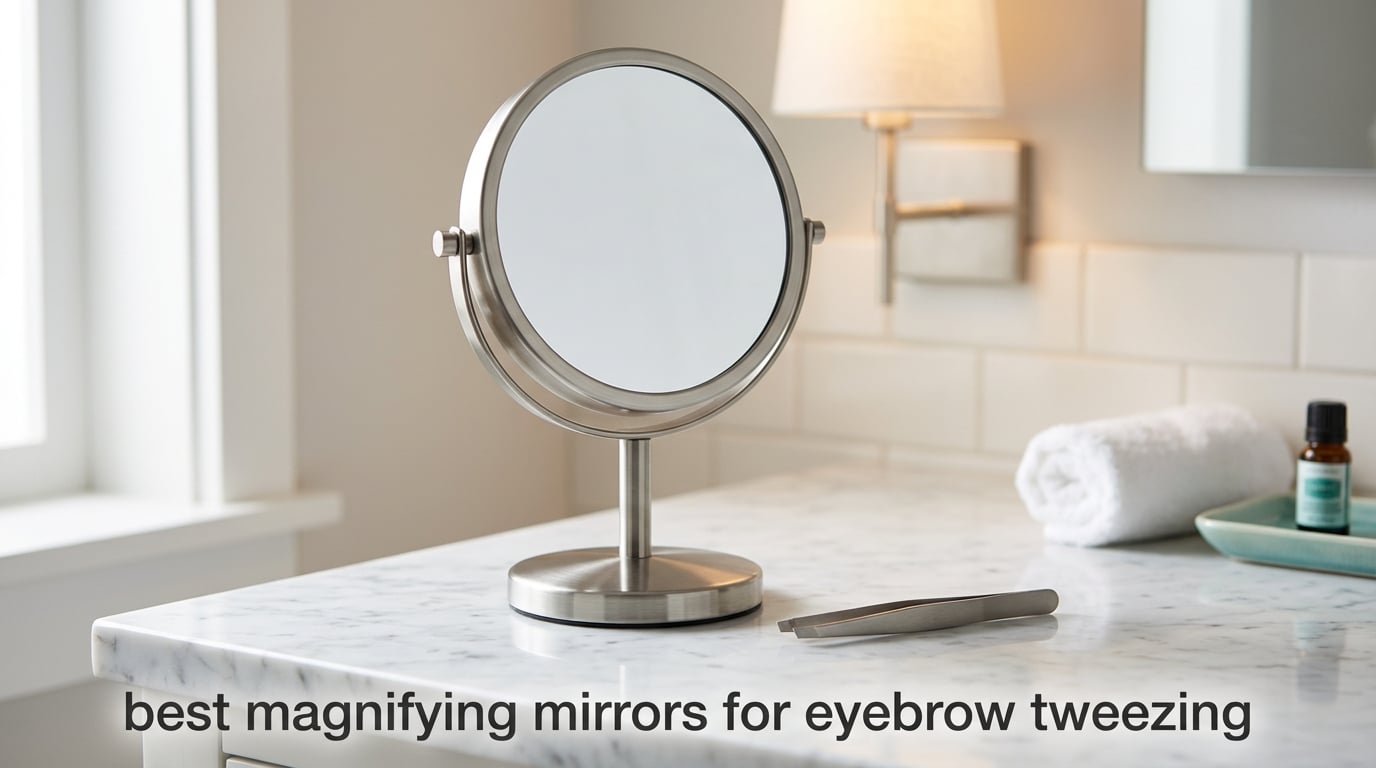 best magnifying mirrors for eyebrow tweezing