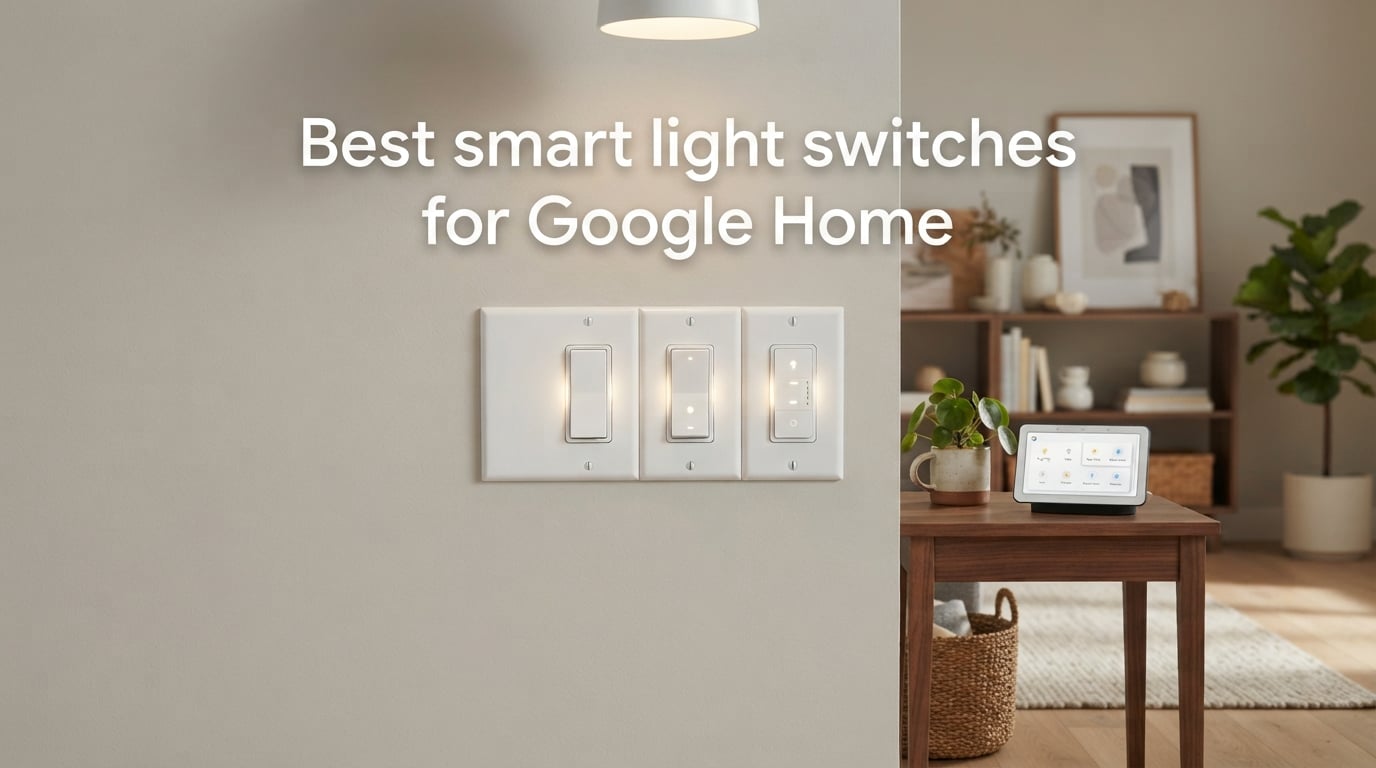 Best smart light switches for Google Home