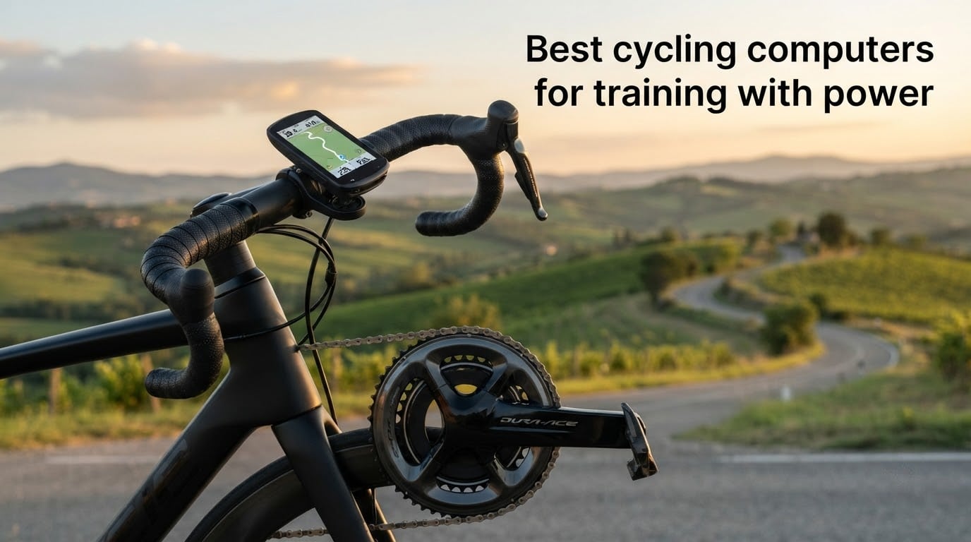 Best cycling computers for training with power
