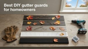 Best DIY gutter guards for homeowners