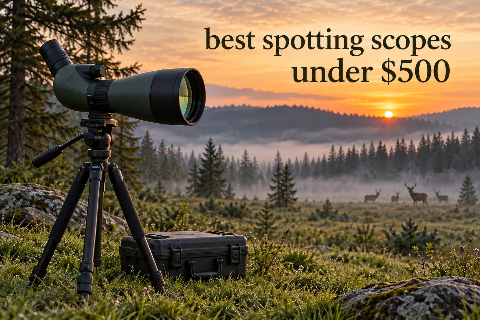 best spotting scopes under $500