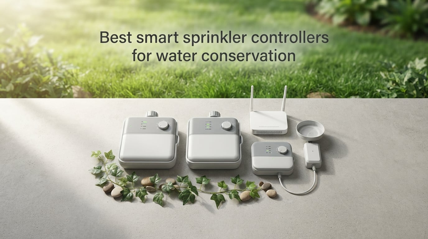 Best smart sprinkler controllers for water conservation