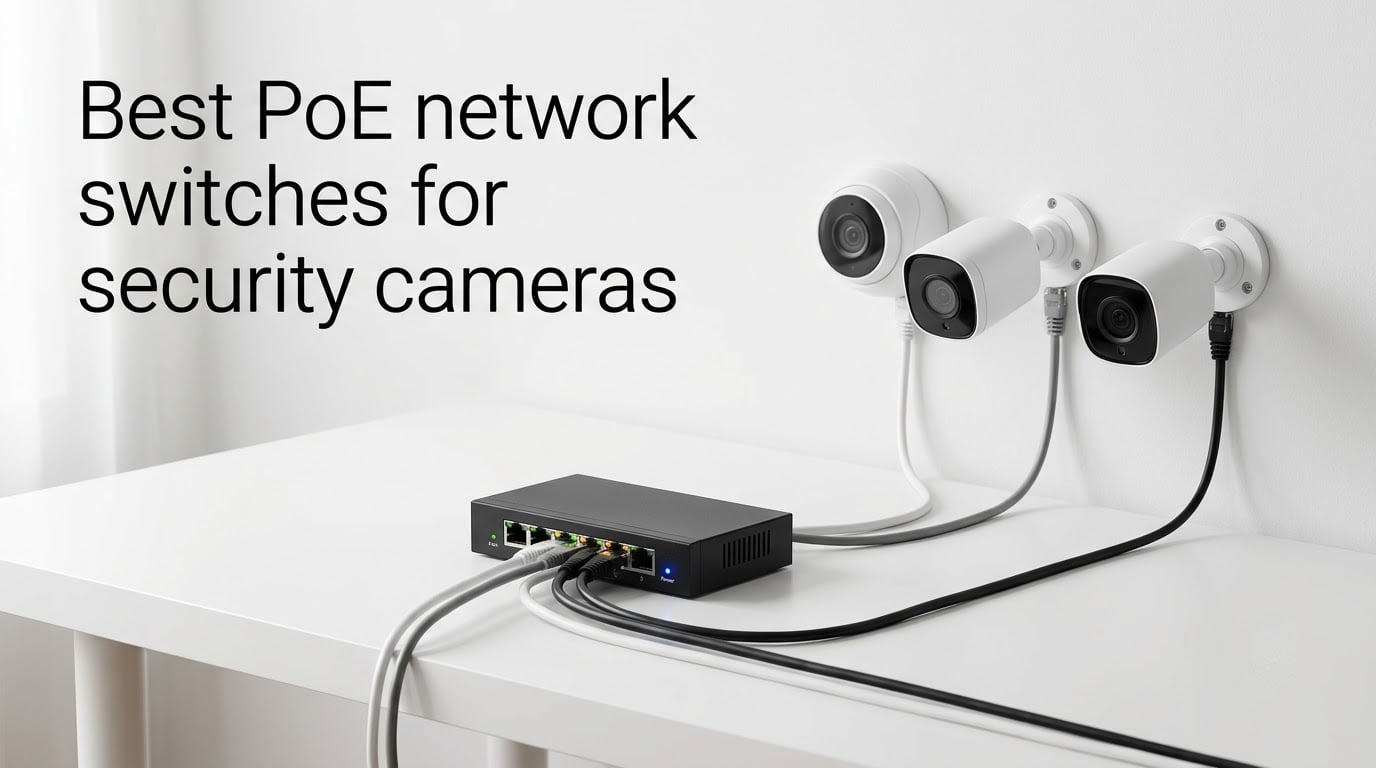 Best PoE network switches for security cameras