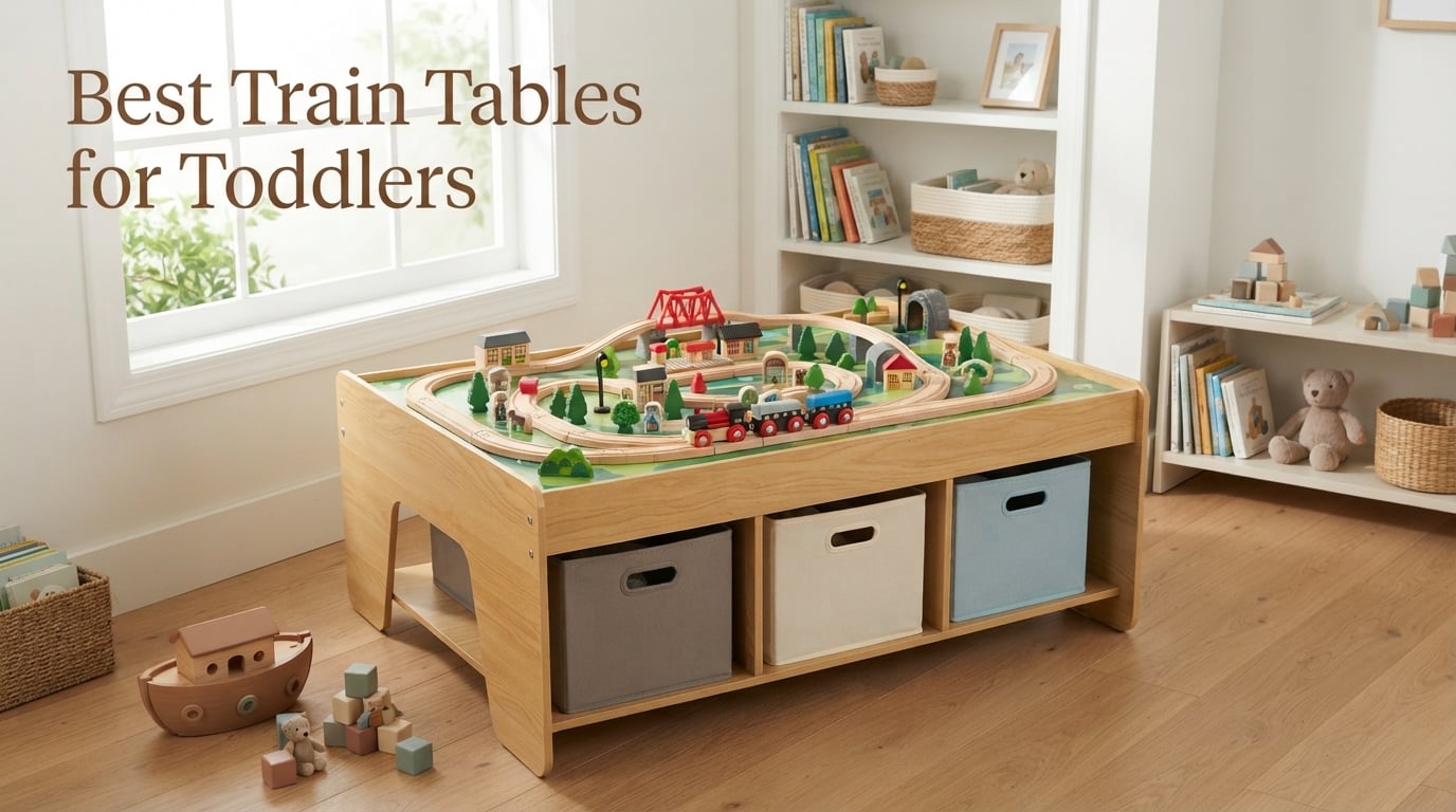 Best Train Tables for Toddlers