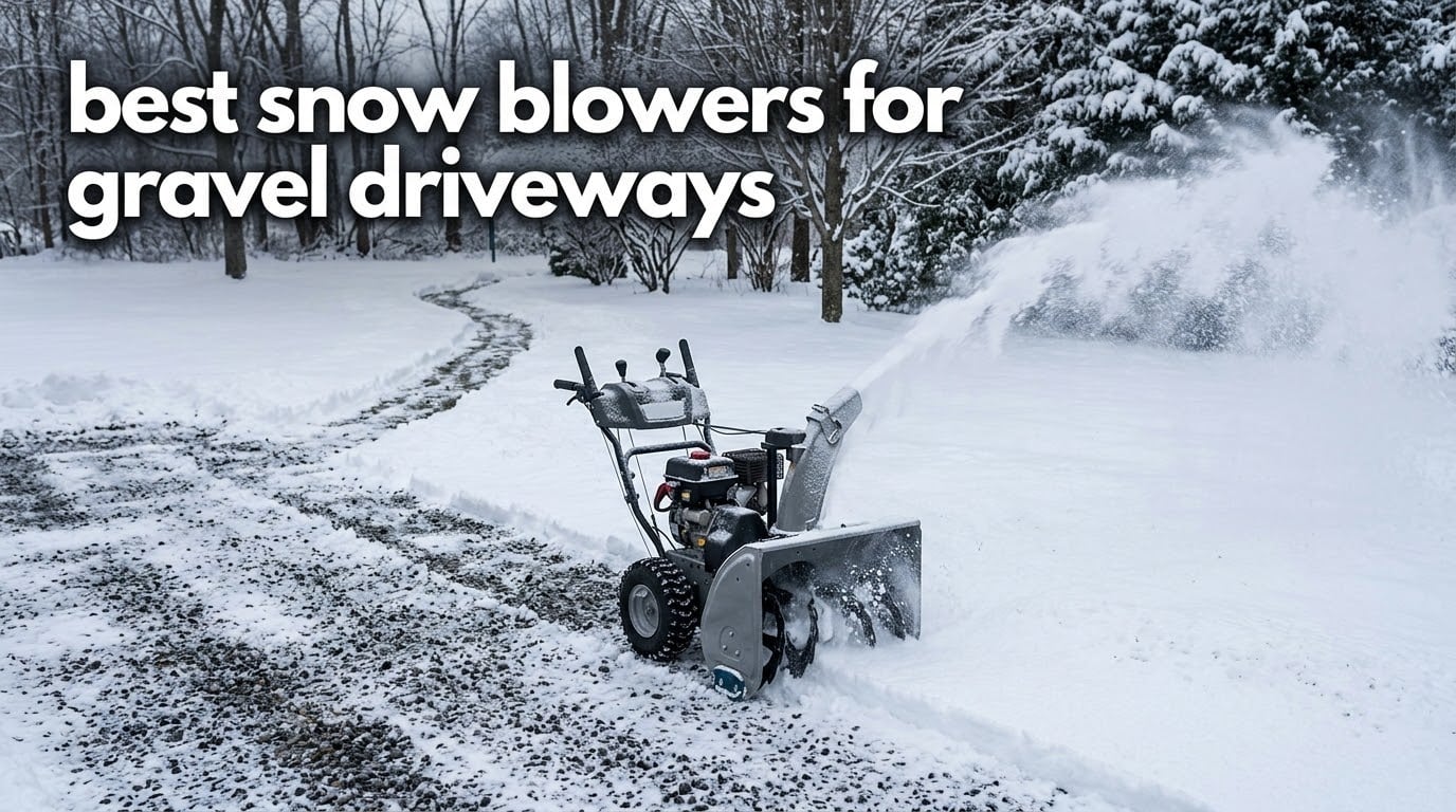 best snow blowers for gravel driveways