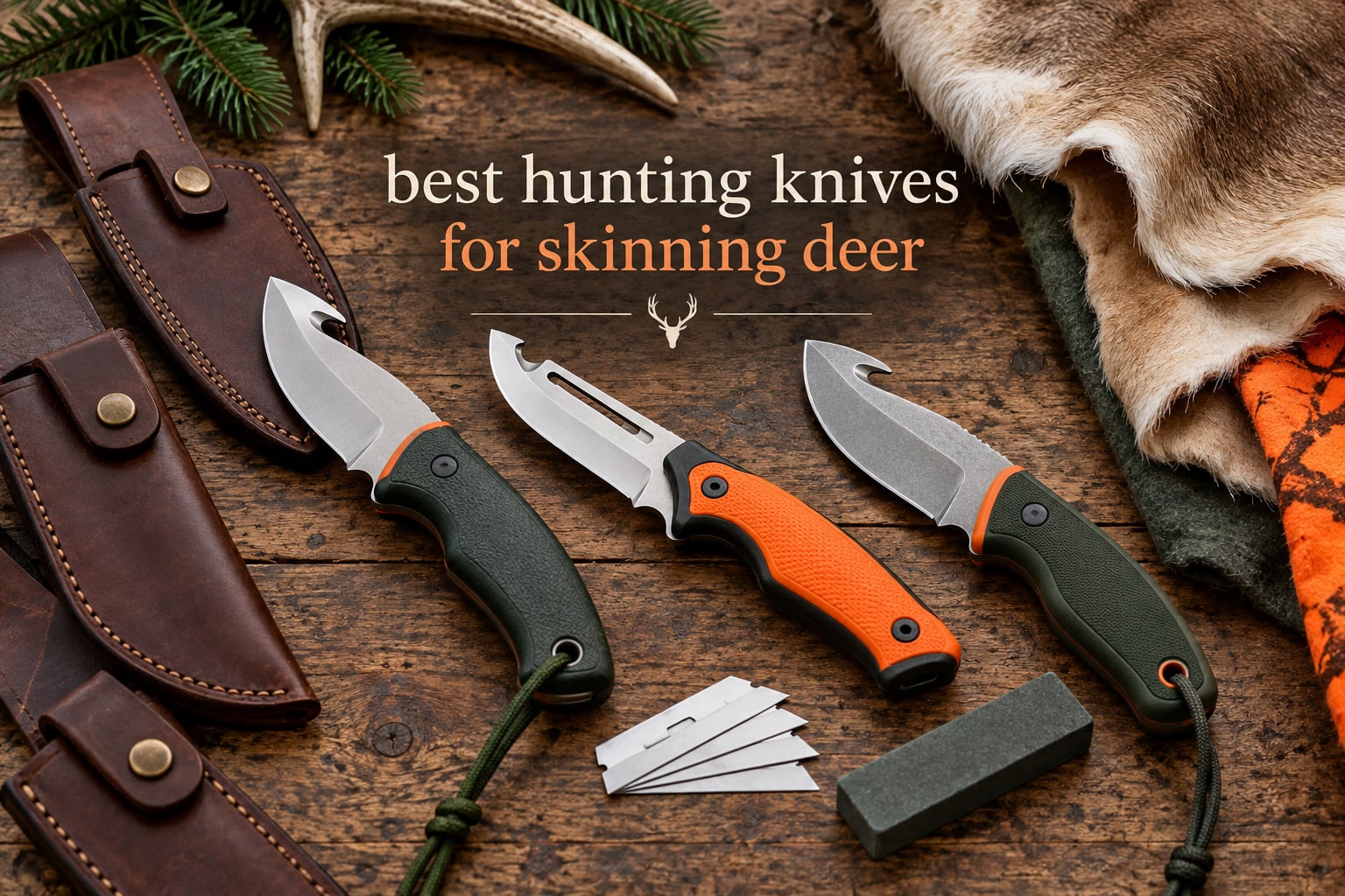 best hunting knives for skinning deer