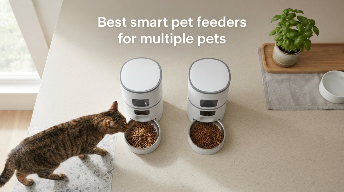 Best smart pet feeders for multiple pets
