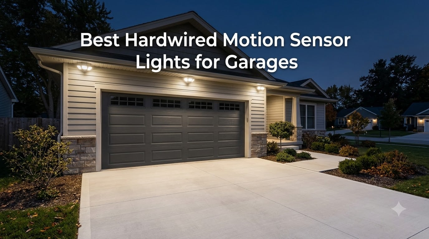 Best Hardwired Motion Sensor Lights for Garages