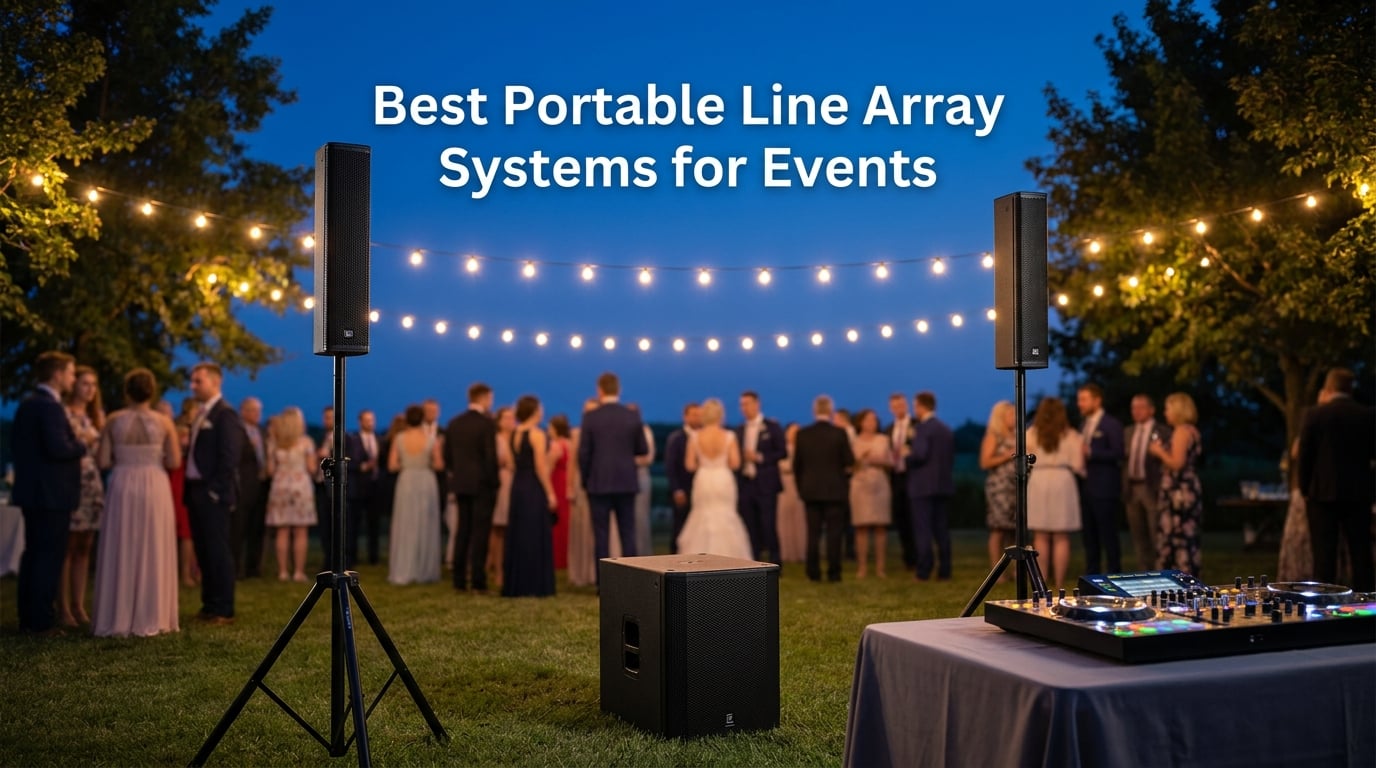 Best Portable Line Array Systems for Events