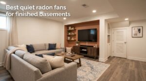 Best quiet radon fans for finished basements