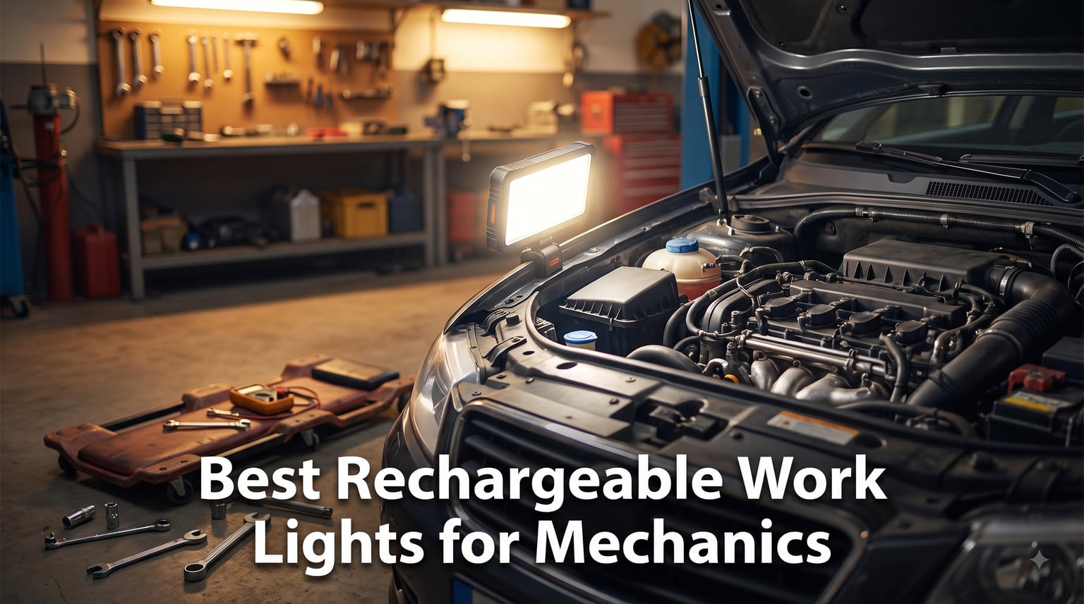 Best Rechargeable Work Lights for Mechanics