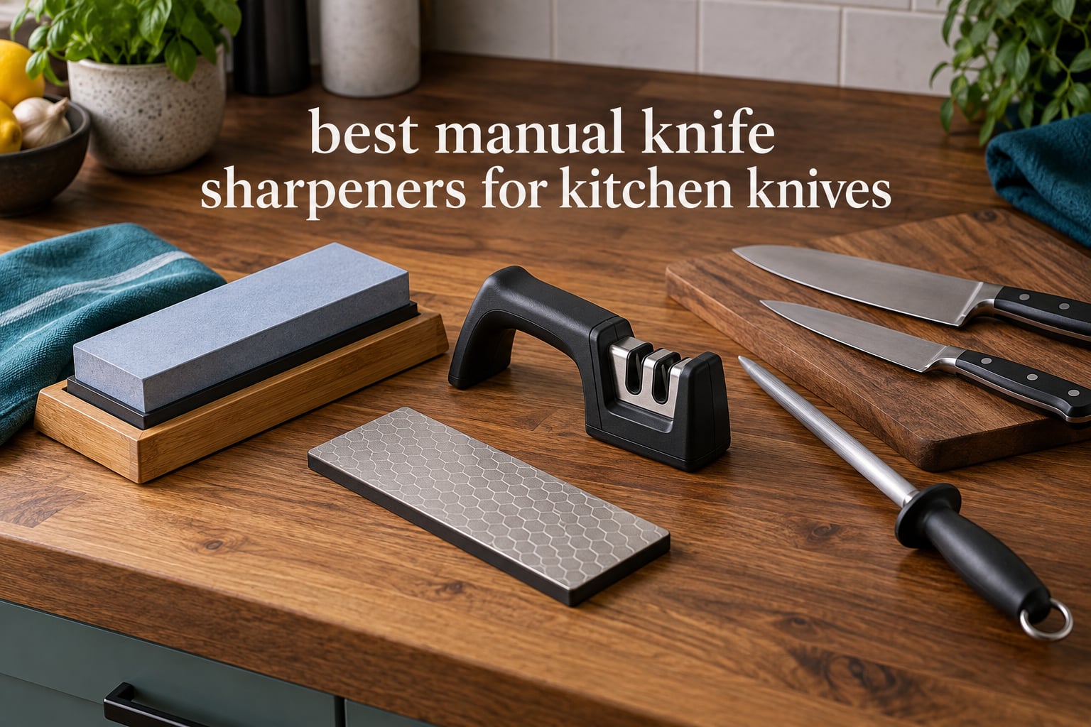 best manual knife sharpeners for kitchen knives