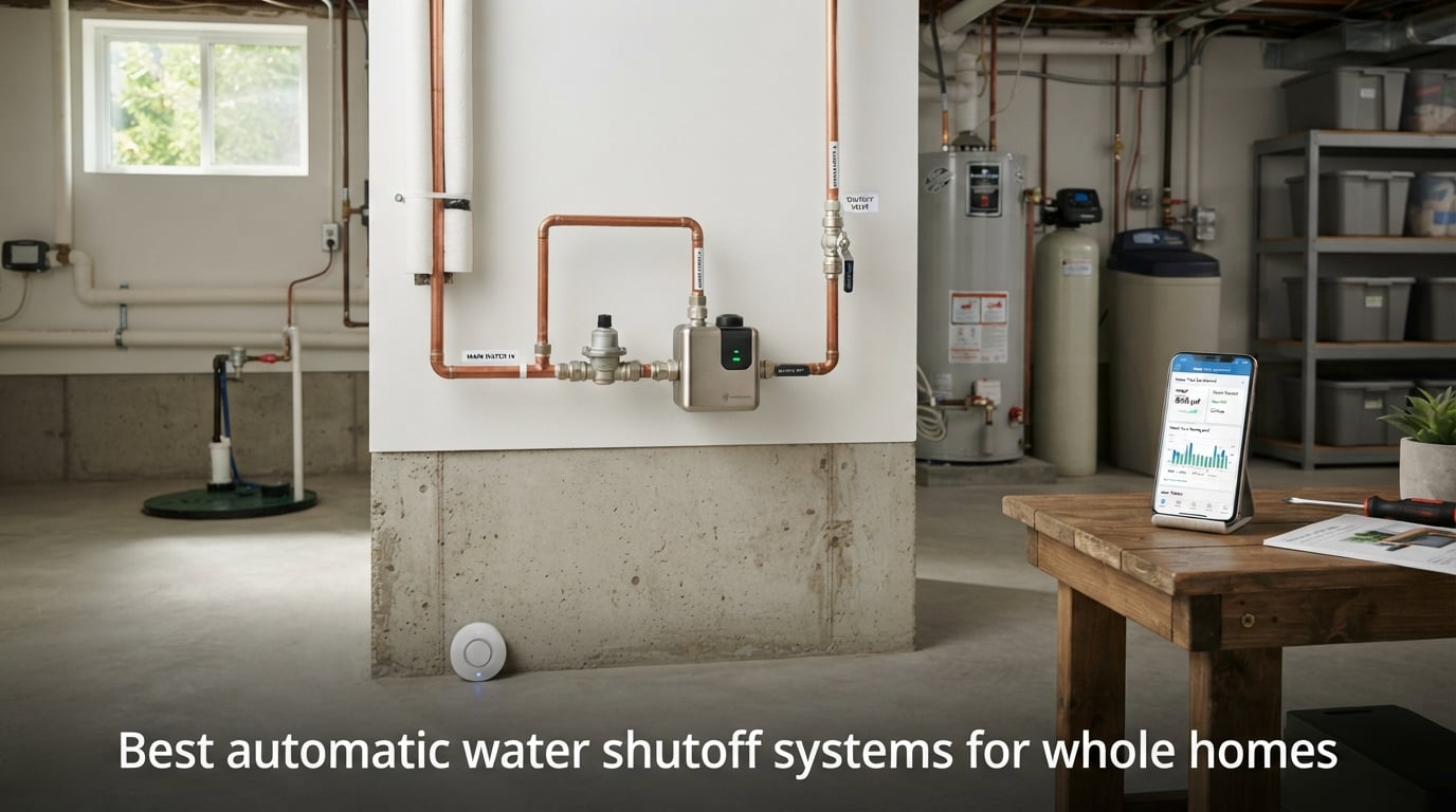 Best automatic water shutoff systems for whole homes