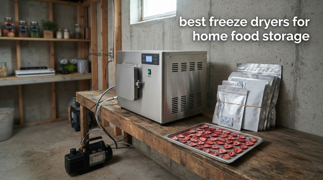 best freeze dryers for home food storage