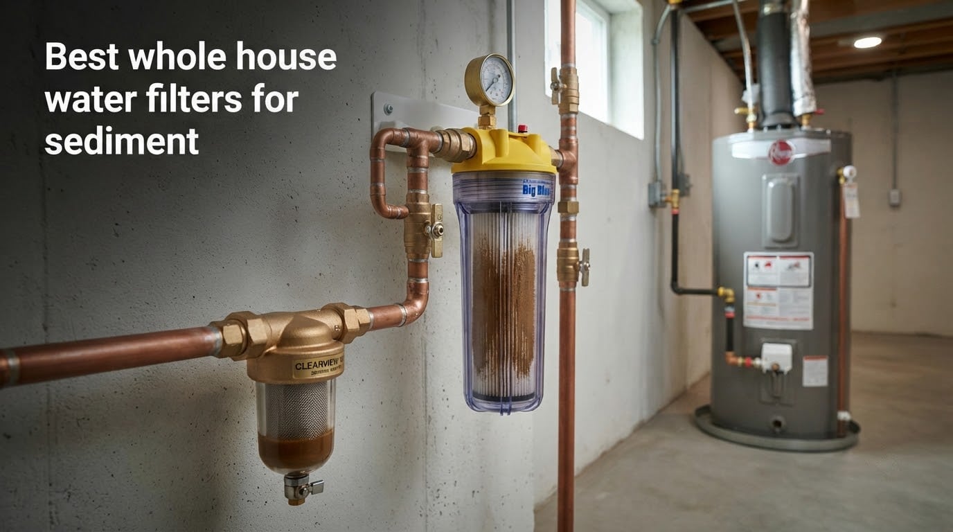 Best whole house water filters for sediment