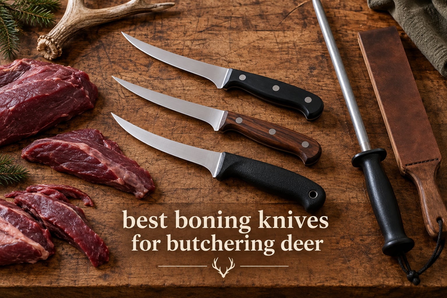 best boning knives for butchering deer