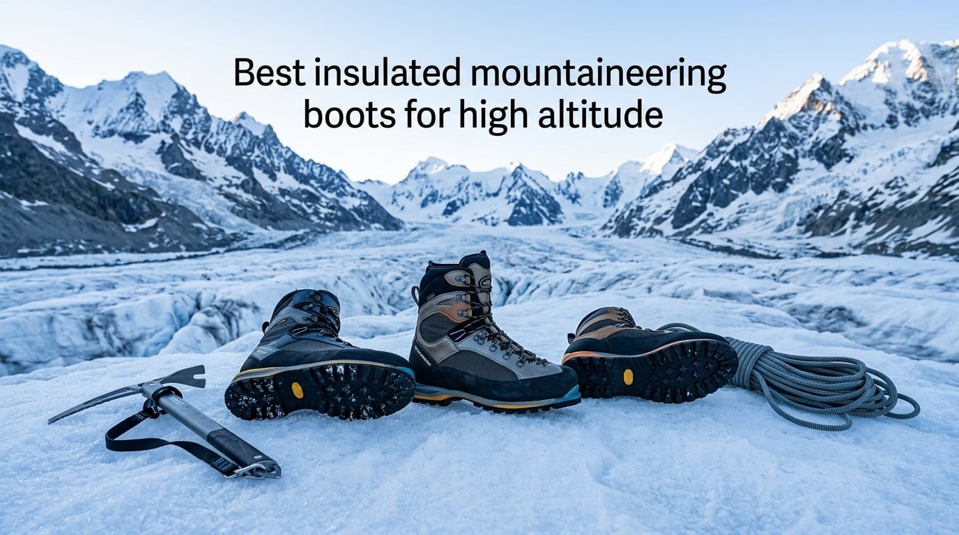 Best insulated mountaineering boots for high altitude