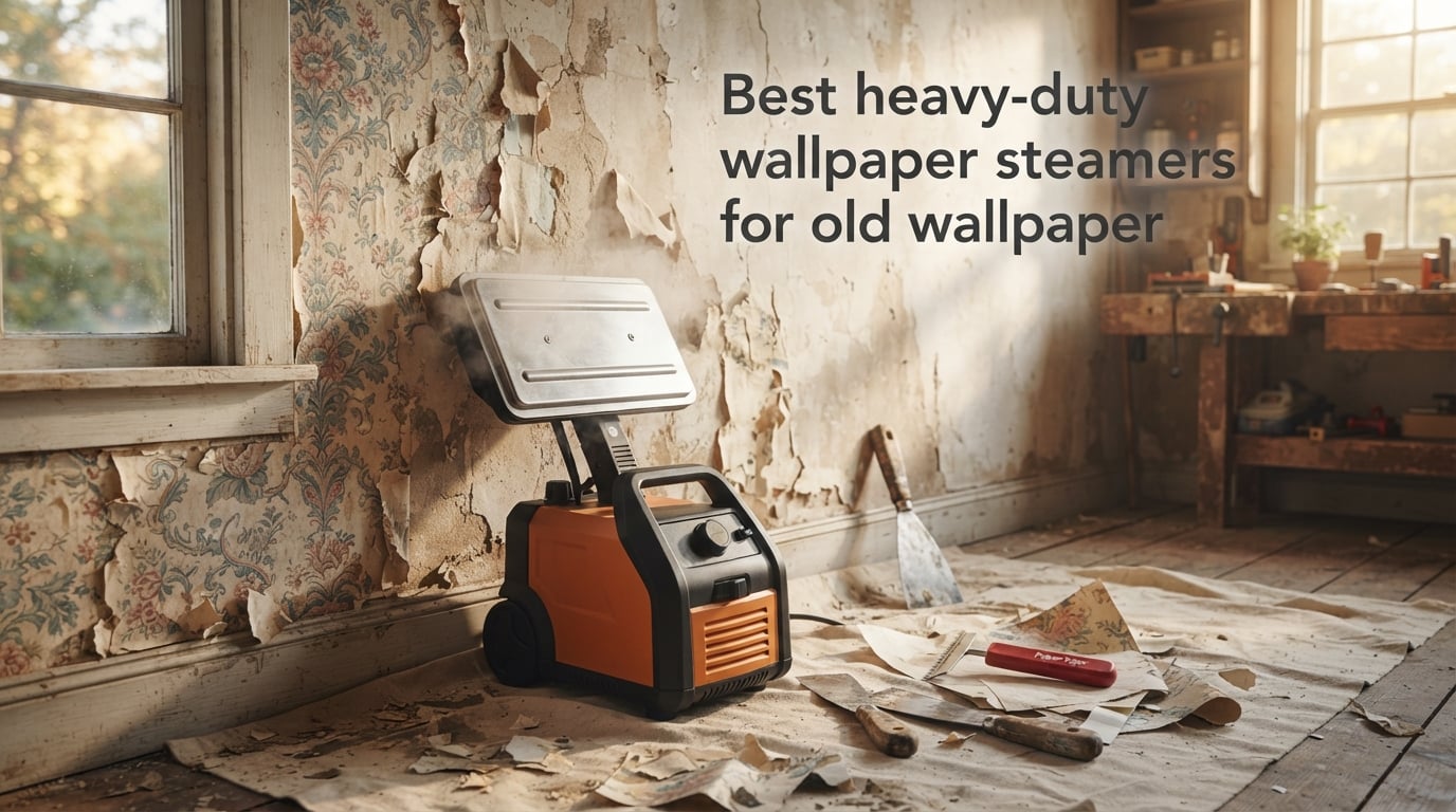 Best heavy-duty wallpaper steamers for old wallpaper