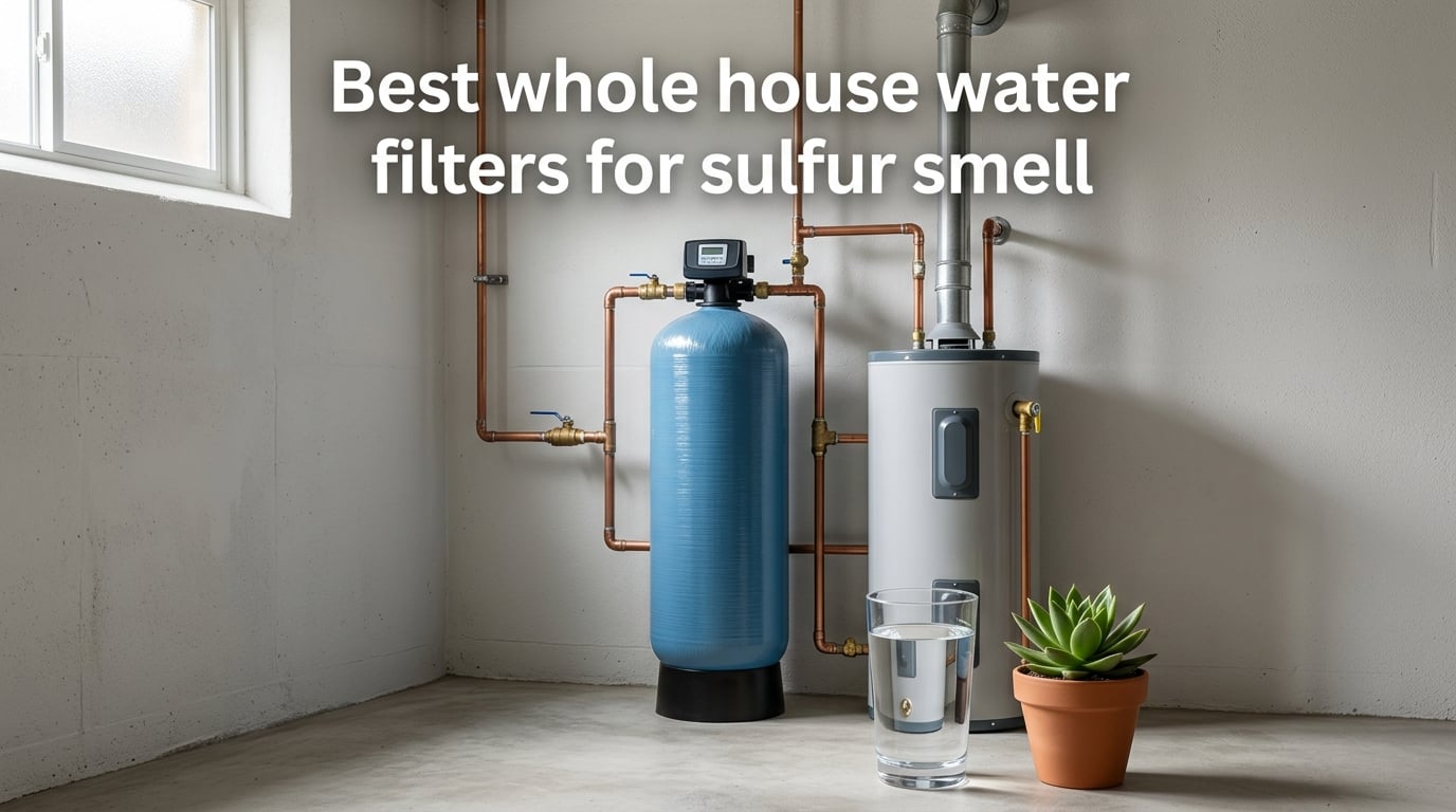 Best whole house water filters for sulfur smell