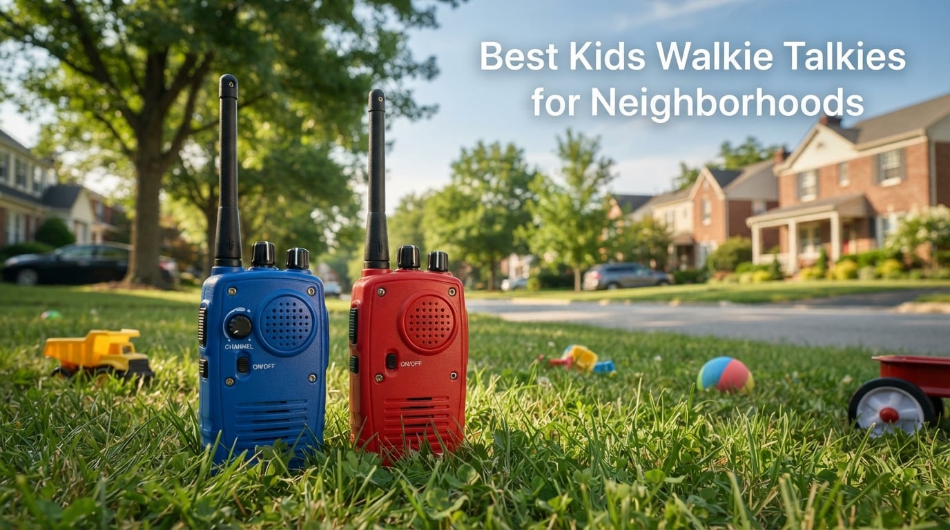 Best Kids Walkie Talkies for Neighborhoods