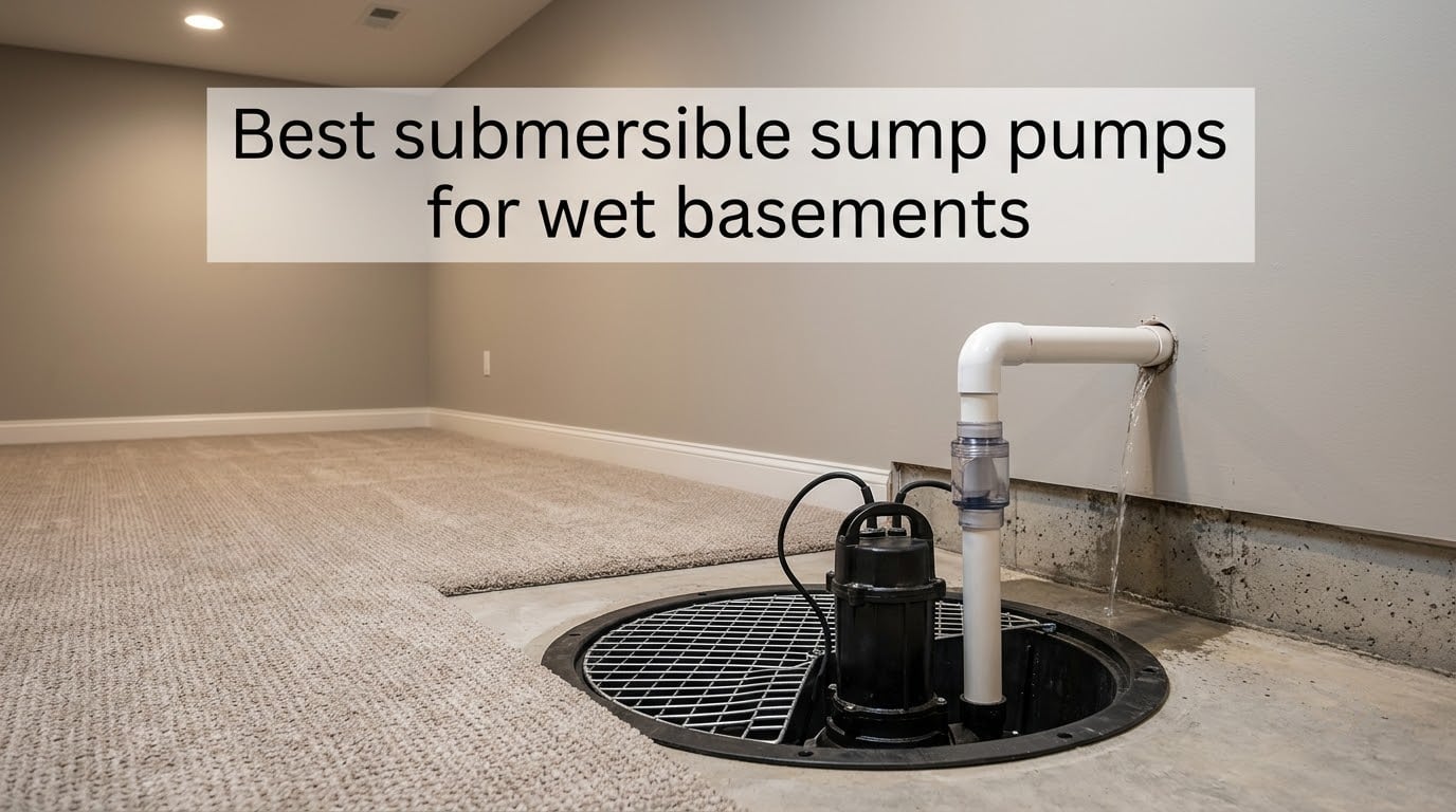 Best submersible sump pumps for wet basements