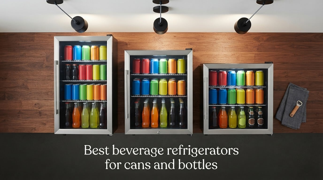 Best beverage refrigerators for cans and bottles