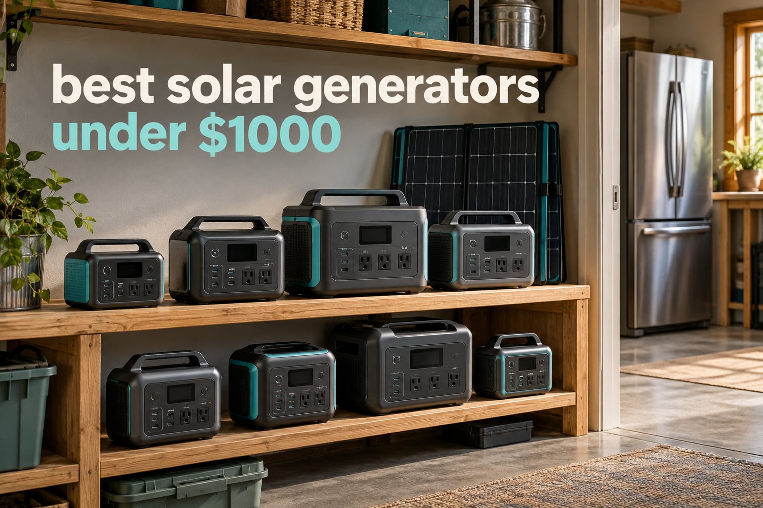 best solar generators under $1000