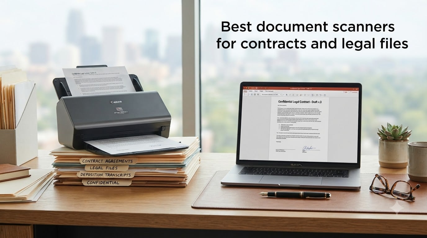Best document scanners for contracts and legal files