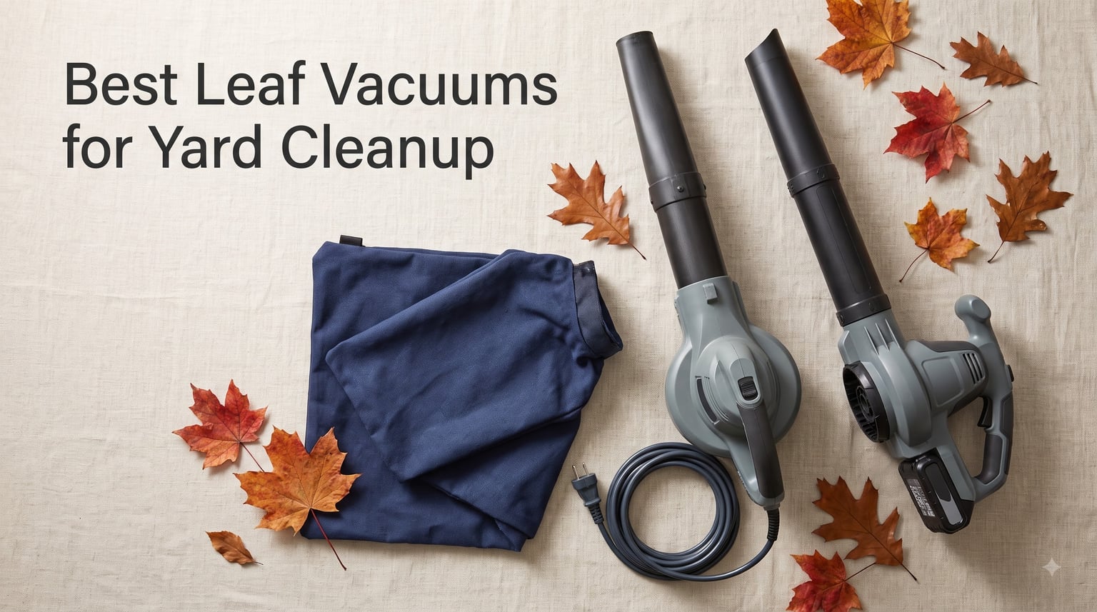 Best Leaf Vacuums for Yard Cleanup