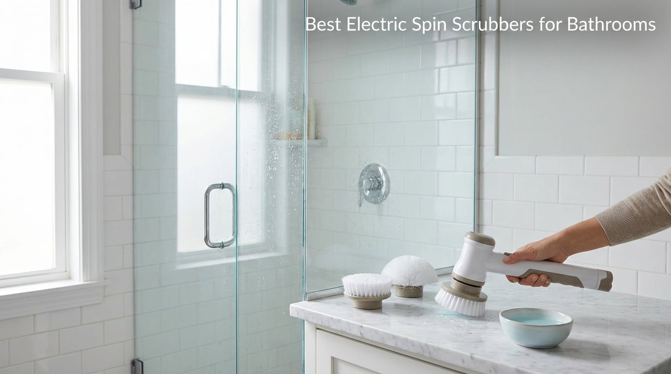 Best Electric Spin Scrubbers for Bathrooms