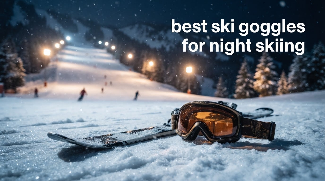 best ski goggles for night skiing