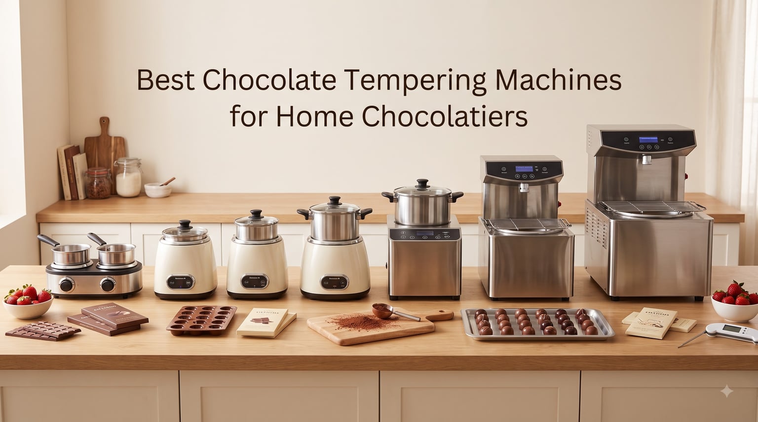 Best Chocolate Tempering Machines for Home Chocolatiers