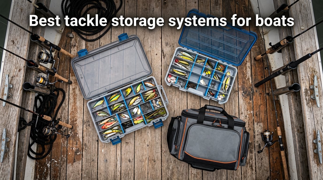 Best tackle storage systems for boats