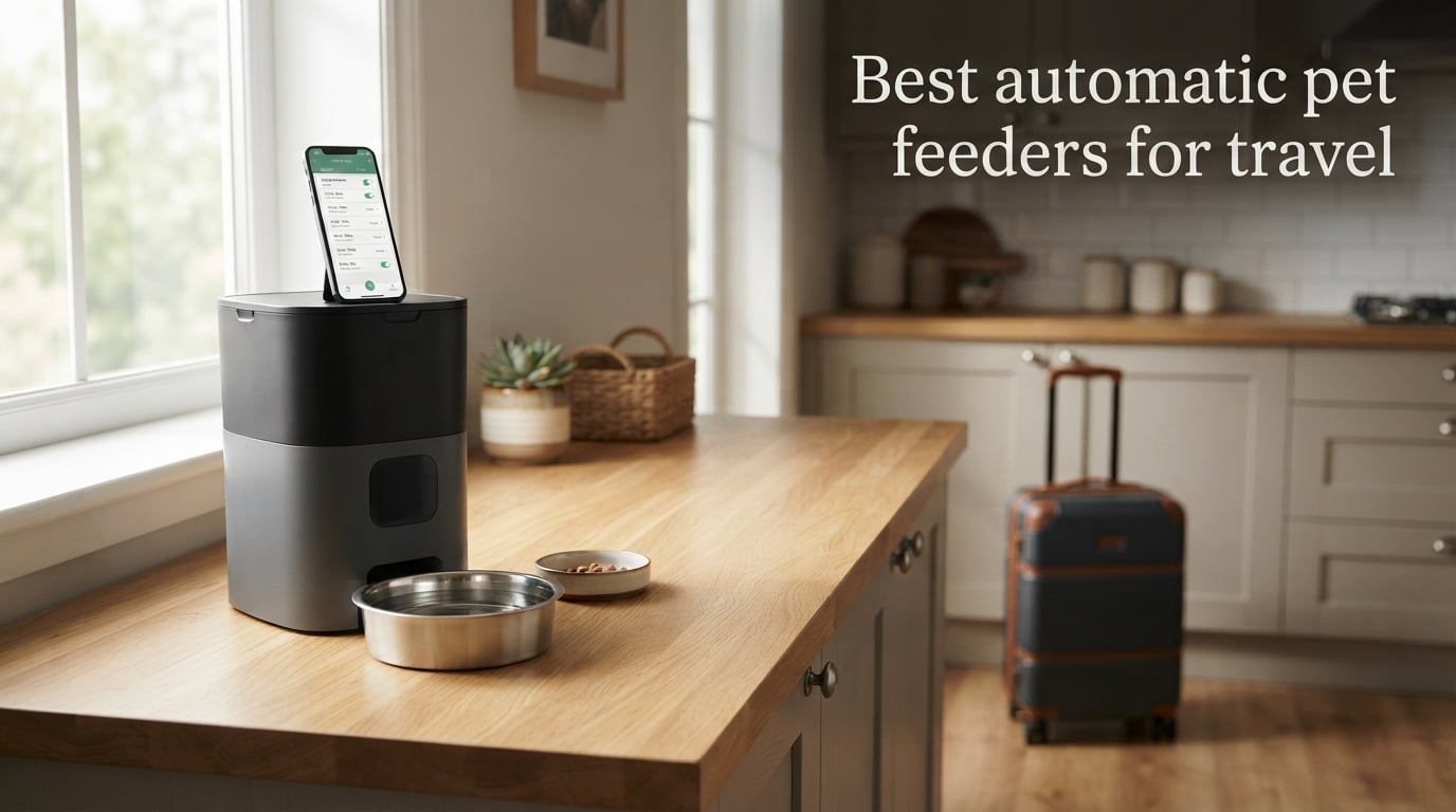 Best automatic pet feeders for travel