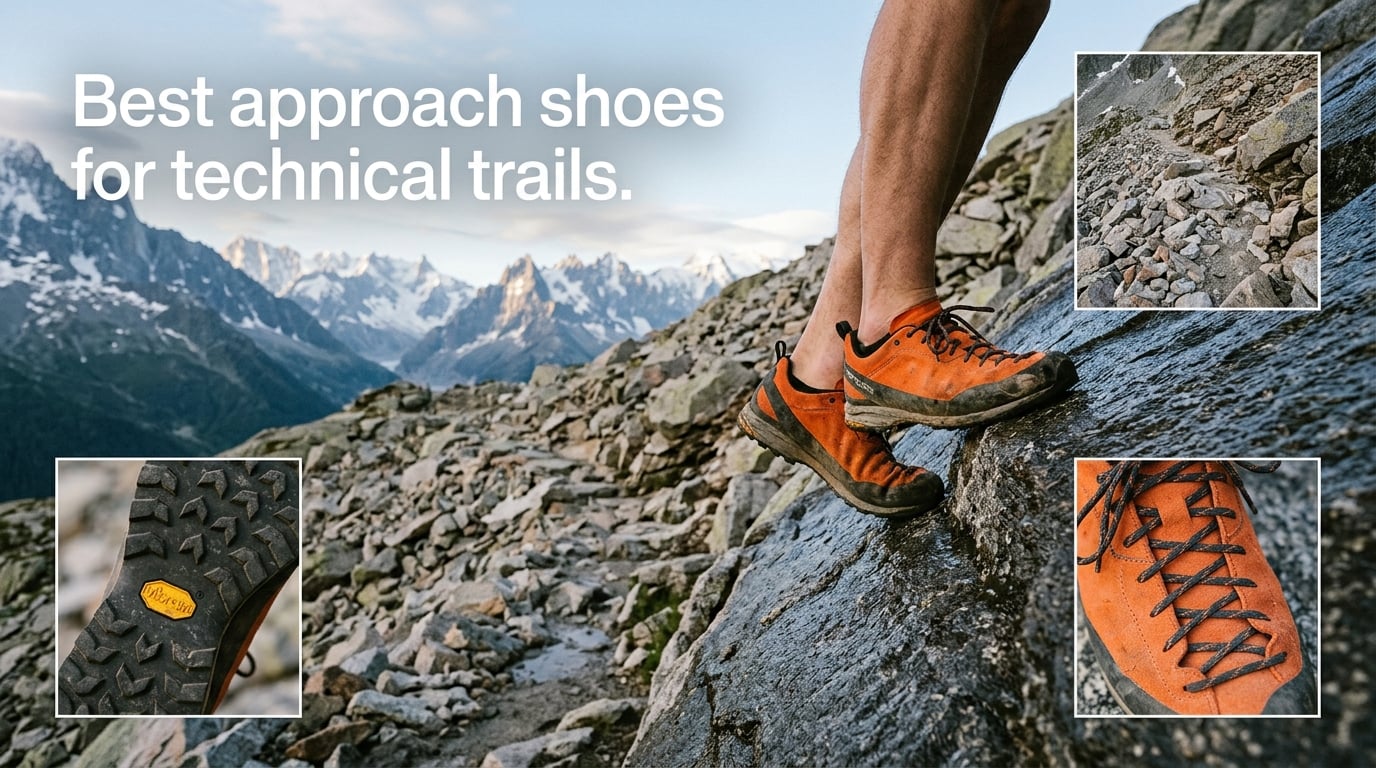 Best approach shoes for technical trails