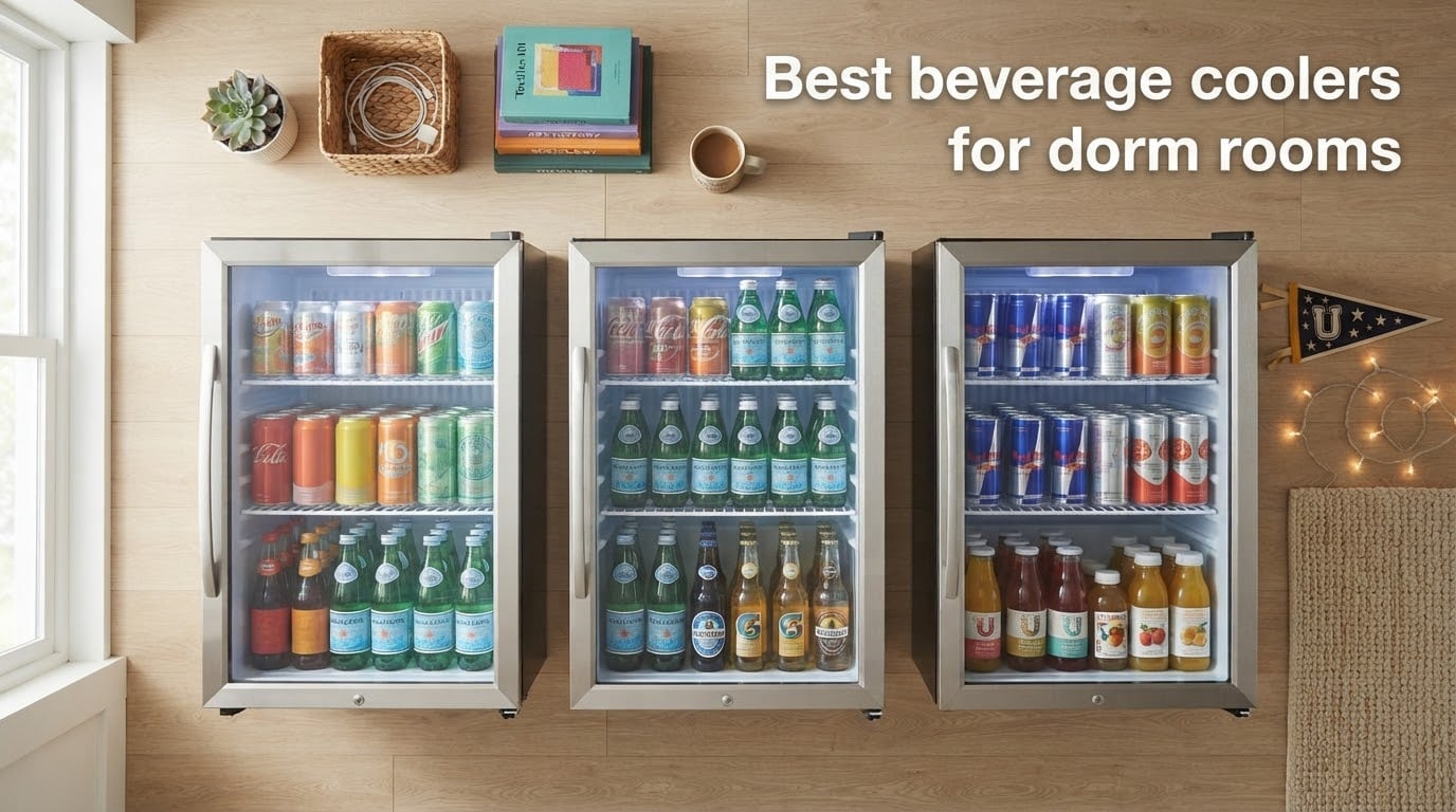 Best beverage coolers for dorm rooms