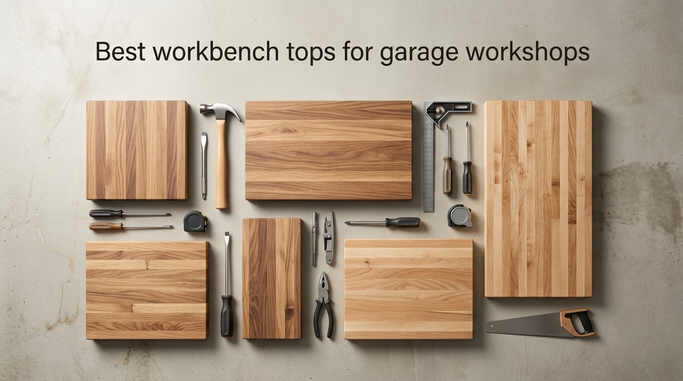 Best workbench tops for garage workshops