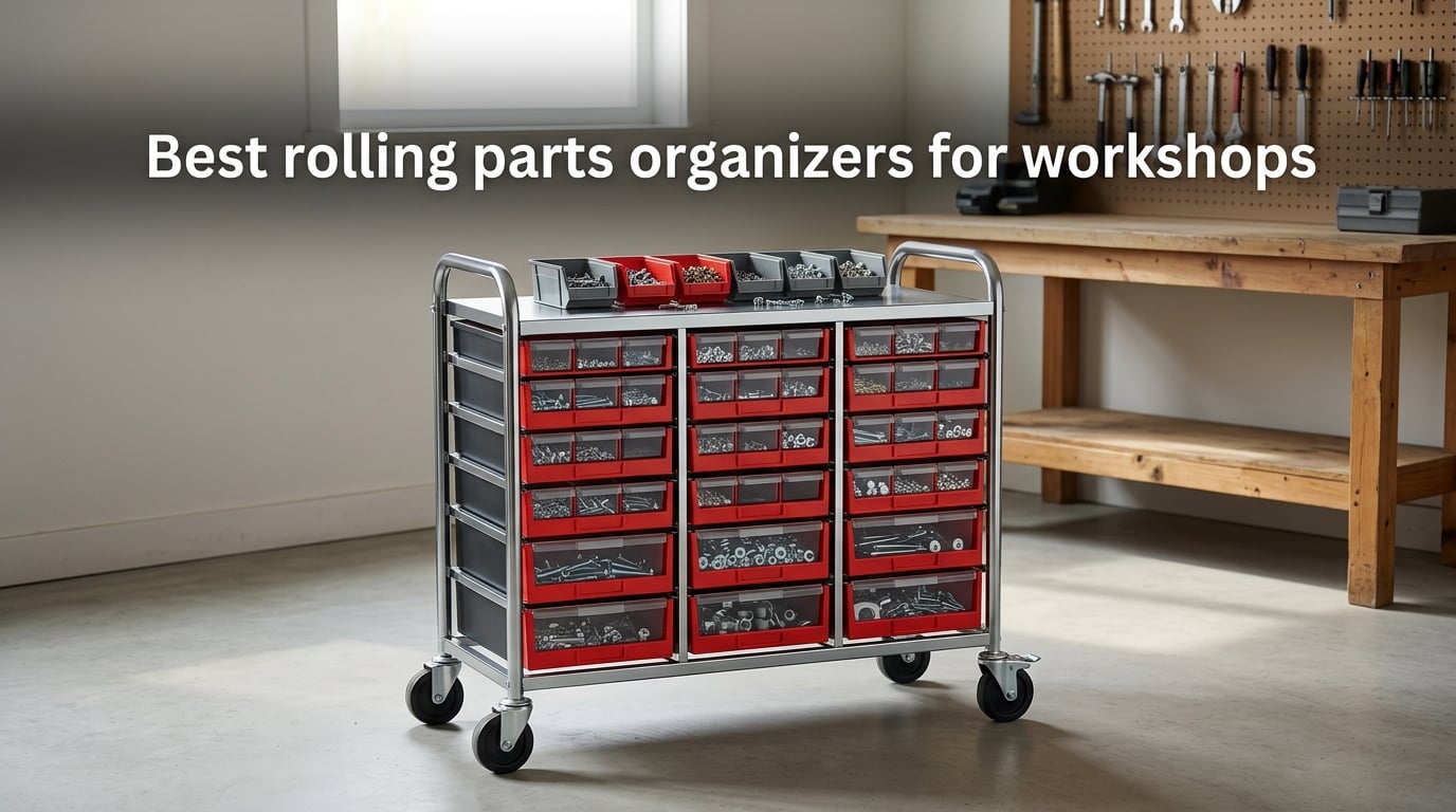 Best rolling parts organizers for workshops