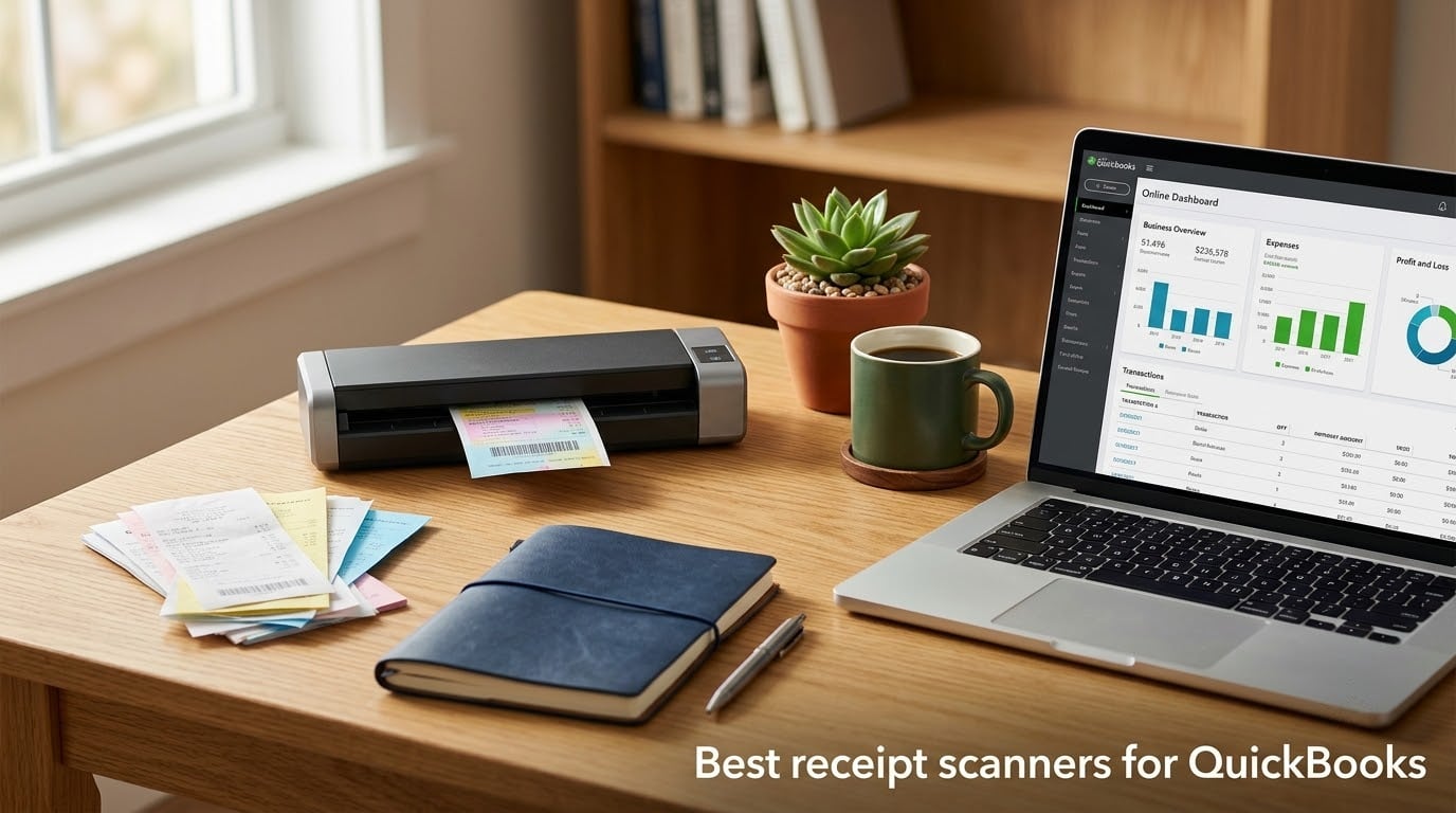 Best receipt scanners for QuickBooks